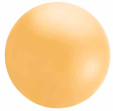 5 1/2 Ft Orange Cloudbuster Balloon: Single Count